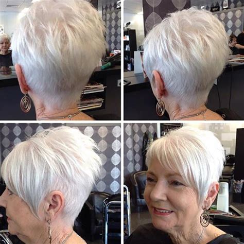 The choppy pixie is a great way to look. 50 Best Short Hairdos For Women Over 60 That Will Take 20 ...
