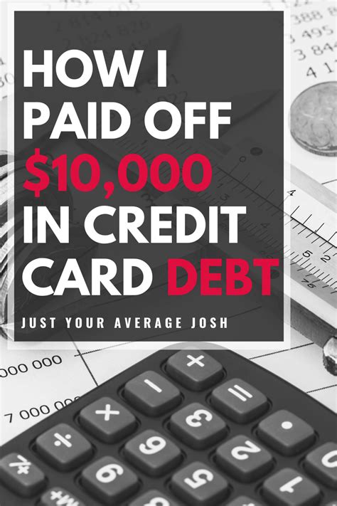 6 Ways To Pay Off 10000 In Credit Card Debt Credit Card Debt Payoff