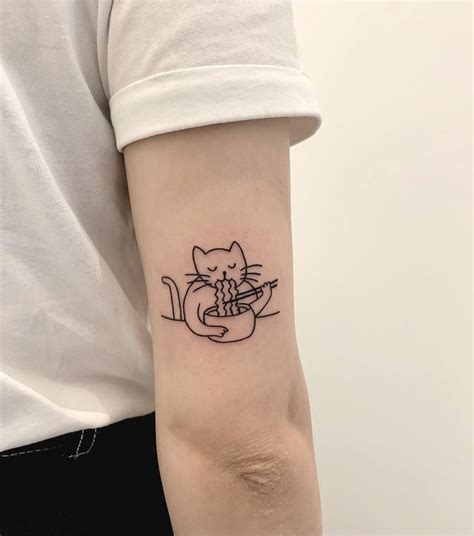 Cat Tattoo Ideas Simple Design Talk