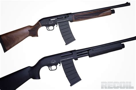 New Semi Auto And Pump Shotguns From Black Aces Tactical Recoil