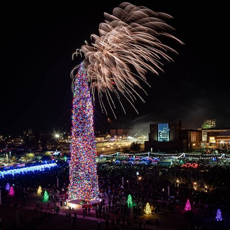 This Is Currently The Worlds Tallest Cut Christmas Tree Its 140 Feet