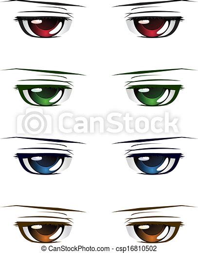 Male Anime Eye Styles