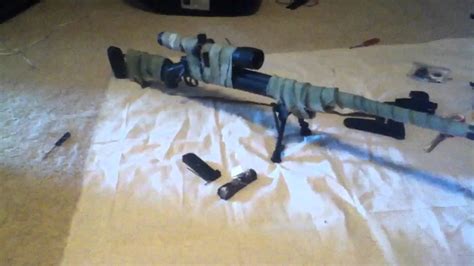 My M24 Snowwolf Camo Sniper Rifle Youtube