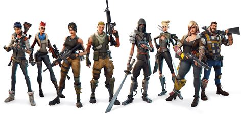 Fortnite Characters Transparent Png Stickpng