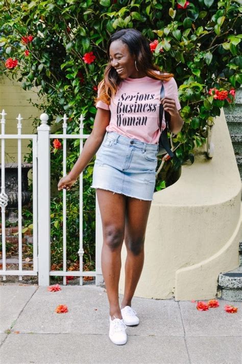 How To Style A Denim Skirt 3 Easy Outfit Ideas To Copy Right Now Goodtomicha