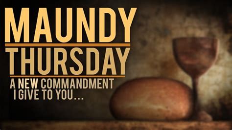 Maundy thursday 2019 is on thursday, april 18, commemorating for christians the last supper where jesus christ consecrated bread and wine initiating holy communion. Maundy Thursday! - AJ