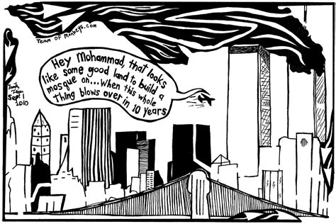 Maze For Press Maze Cartoon Of The September 11th Attacks On The Wtc And The Ground Zero Mosque