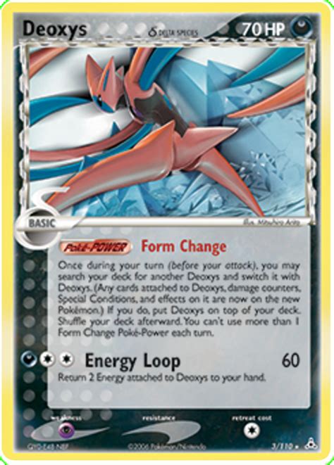 We did not find results for: Deoxys Î´ (Attack Forme) - EX Holon Phantoms #3 Pokemon Card