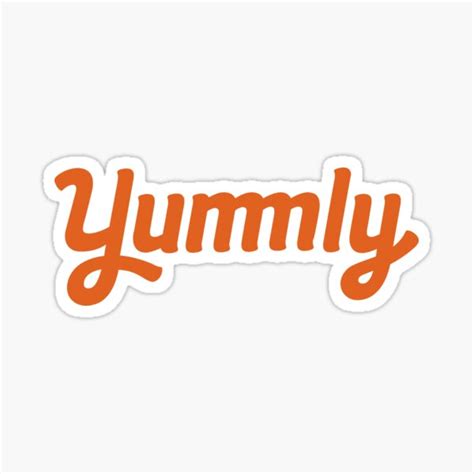 Yummly Logo Sticker For Sale By Jackobshp Redbubble