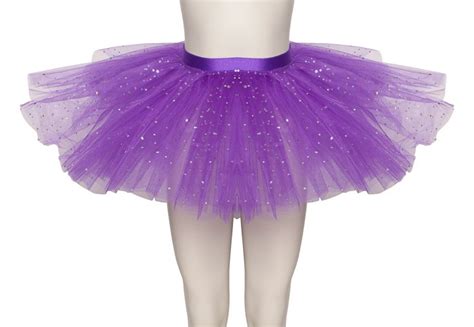Purple Sparkly Sequin Dance Ballet Tutu Skirt Childs And Ladies Sizes By