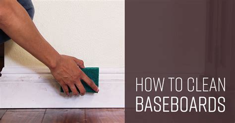 Let us all agree to that first. How to Clean Baseboards - Simple Green
