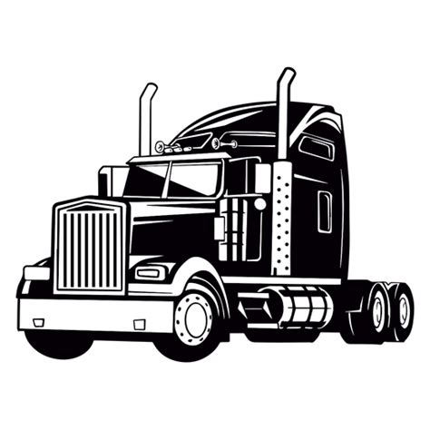 Cool Big Truck Drawing Peterbilt Trucks Mack Trucks Big Rig Trucks