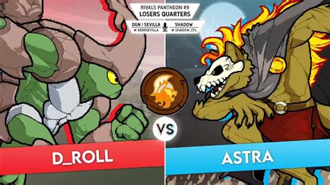 D Roll Vs Astra Losers Quarters Rivals Pantheon 9 Youtube