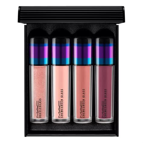 Mac Irresistibly Charming Lip Gloss Makeup Gift Set Nude