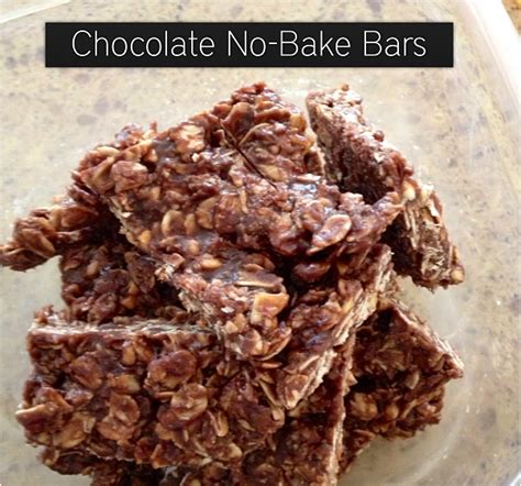 These healthy no bake peanut butter oatmeal bars make a wonderful snack or healthy dessert and are delicious and chewy straight from the fridge. Life, Love and Bunny Crackers: Chocolate Peanut Butter ...