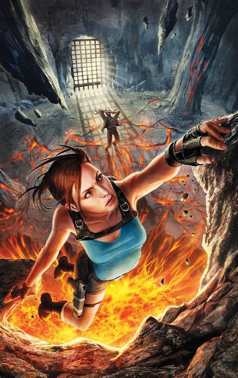 Digital Art Addition Lara Croft Tomb Raider Comics Tomb Raider