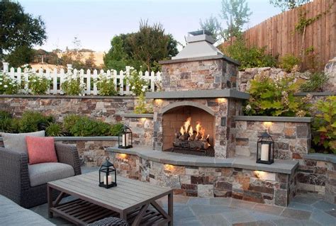 Good Photographs Exterior Fireplace Outdoor Concepts Planning For An