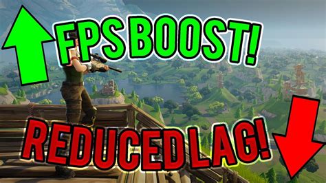 How To Reduce Lag And Boost Fps For Fortnite Youtube