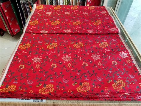 Chinese Silk Brocade Woven Damask Fabric Cheongsam Cushion Etsy