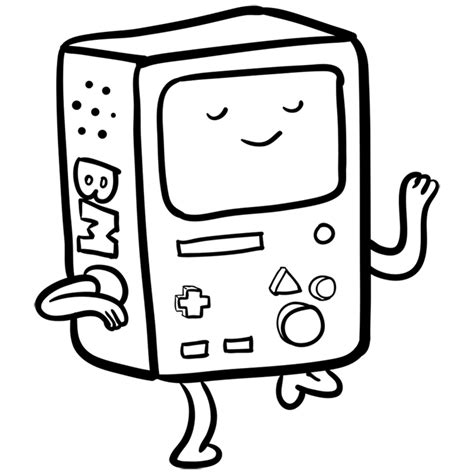 Learn How To Draw Bmo Adventure Time Characters Easy Lessons