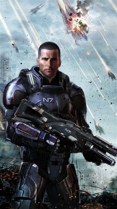 Mass Effect Concept Art Shepard