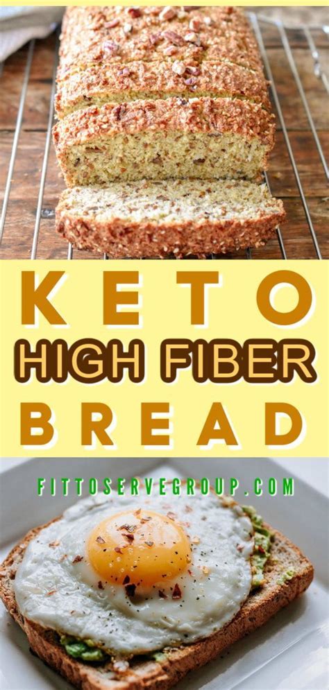 This one looks fancy, but it's effortless to put together. Keto High Fiber Bread in 2020 | Fiber bread, High fiber breakfast, Healthy paleo recipes