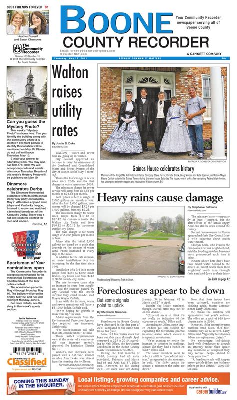 Boone County Recorder 051211 By Enquirer Media Issuu