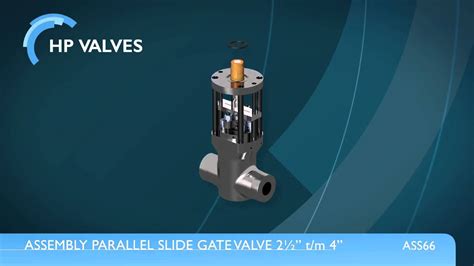 HP Valves Fig 06 6 PN640 Parallel Slide Gate Valve YouTube