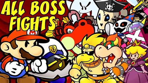Paper Mario The Thousand Year Door All Bosses Youtube