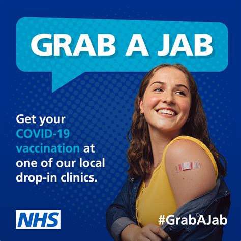 ‘grab A Jab At The Leys Health Centre In Oxford Saturday 3 July