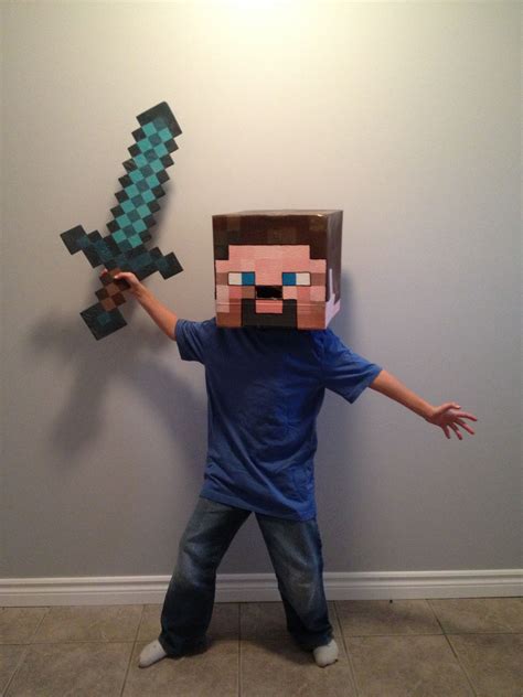 Diy Minecraft Costume Printable Printable World Holiday