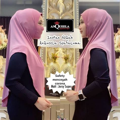 Special Jilbab Hijab Kerudung Khimar Bergo Instan Cadar Niqab Syafaluma