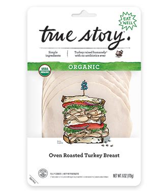 Organic Oven Roasted Turkey Breast True Story Foods