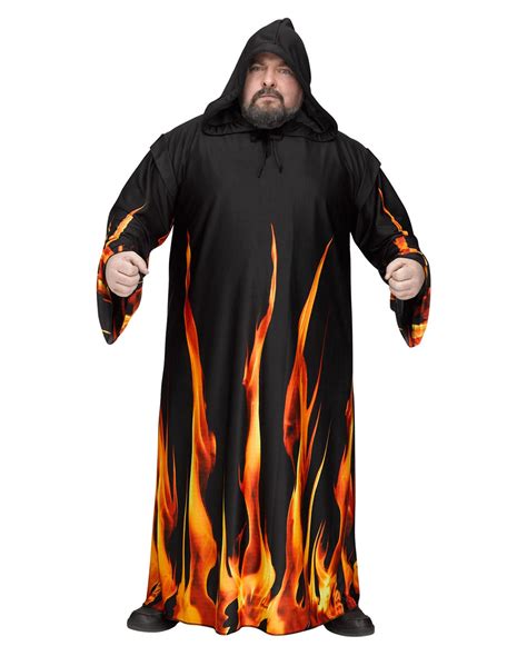 Fire Devil Robe As A Halloween Costume Horror