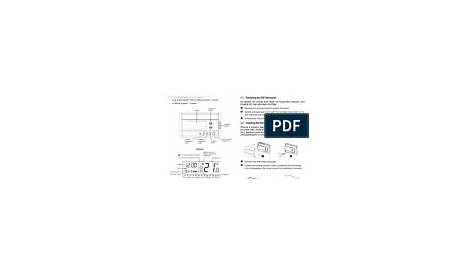 Proselect Thermostat Operating Manual
