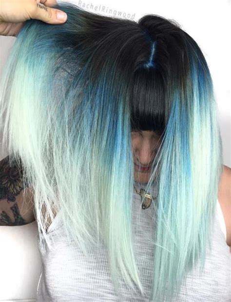 30 Icy Light Blue Hair Color Ideas For Girls