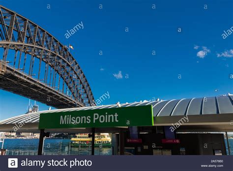 Views Of Sydney Harbour Bridge From Milsons Point North Sydney