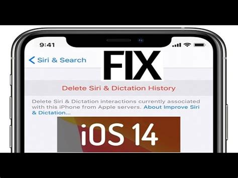 How To Delete Your Siri History On IPhone Or IPad In IOS 14 YouTube