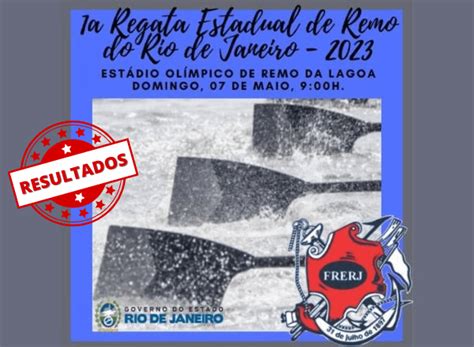 Resultado Da 1ª Regata Estadual 2023 Frerj Frerj