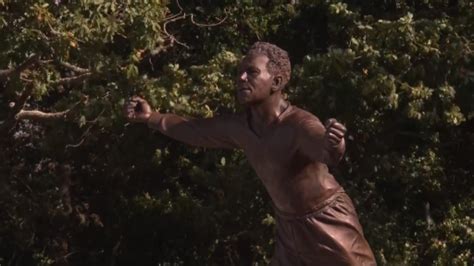 Statue Of Pioneering Black Footballer Jack Leslie Unveiled At Plymouth