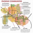 Phoenix Metro Communities | The neighbourhood, Map, Area map