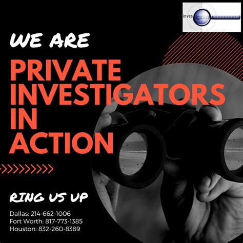 Hire a private investigator in texas. Simply hiring a private investigator may not solve your ...