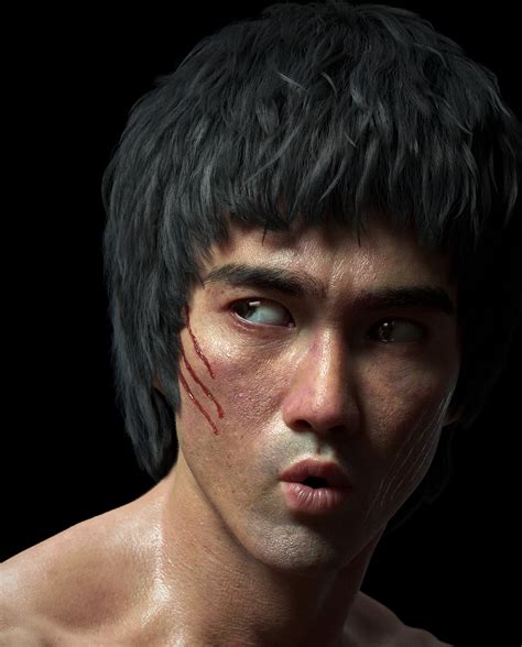 Bruce Lee Zbrushcentral