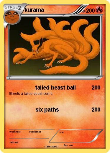 Pokémon Kurama 169 169 Tailed Beast Ball My Pokemon Card