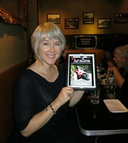 nicole winters with draft of her tt full throttle cover flickr