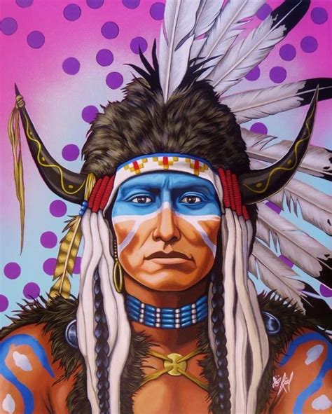 Native American Face Paint Native American Paintings Native