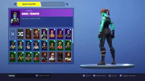 Once you buy you can tell me the words that you want written on it. Ghoul trooper Skull trooper Account Sale | Fortnite Season ...