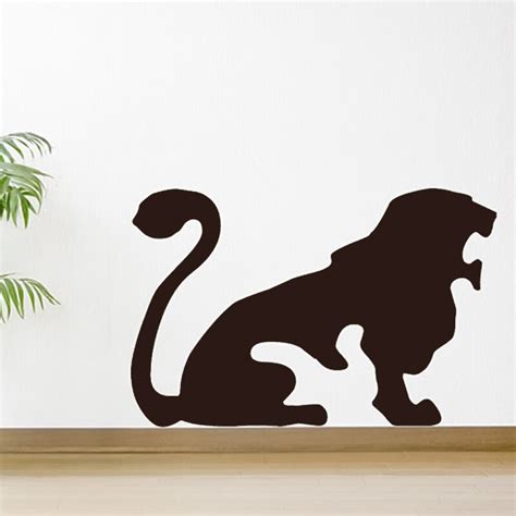 Hot Sale Leo Lion King Wall Sticker Living Room Zodiac Home Decor Vinyl