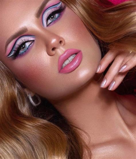 Turn Yourself Into A Real Doll With These Barbie Inspired Makeup Looks In 2021 Barbie Makeup