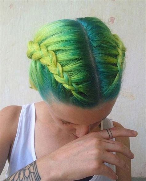 25 Green Hair Color Ideas You Have To See Green Hair